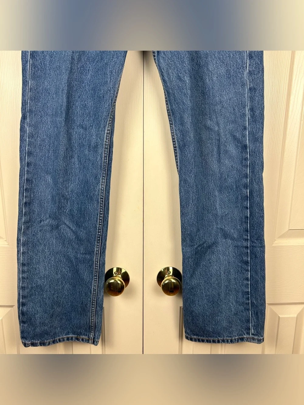 Levi’s 505 Blue Denim Straight Jeans 36x34